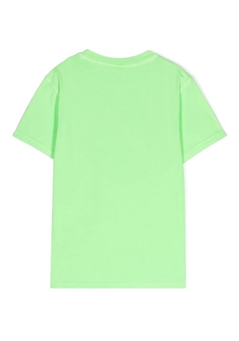 T-shirt con stampa SUNDEK | B021TEJ78TC24801 FLUO GREEN 01